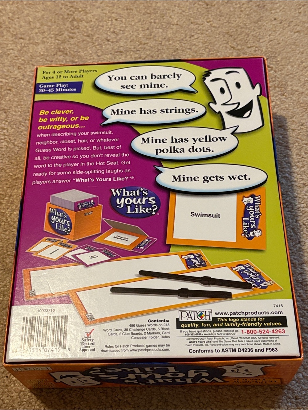 What's Yours Like? Board Game - Picture 3 of 5